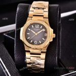 Patek Philippe Nautilus Women's Watch Gold and Diamond